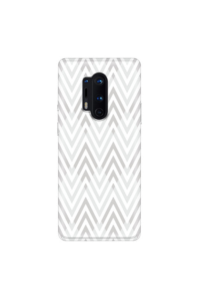 ONEPLUS - OnePlus 8 Pro - Soft Clear Case - Zig Zag Patterns