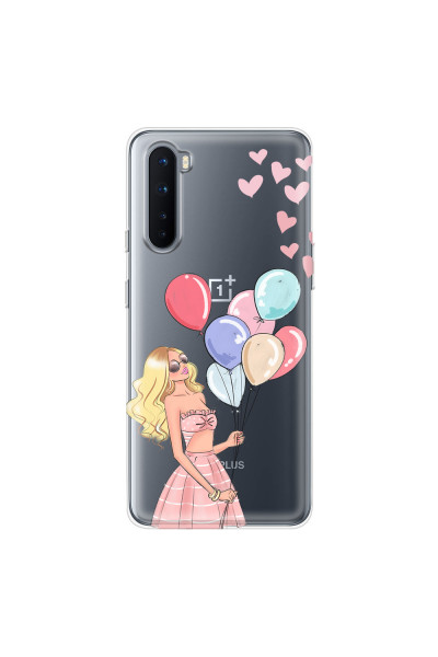 ONEPLUS - OnePlus Nord - Soft Clear Case - Balloon Party