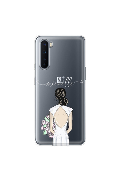 ONEPLUS - OnePlus Nord - Soft Clear Case - Bride To Be Blackhair II.
