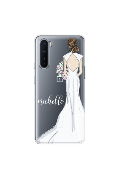 ONEPLUS - OnePlus Nord - Soft Clear Case - Bride To Be Brunette