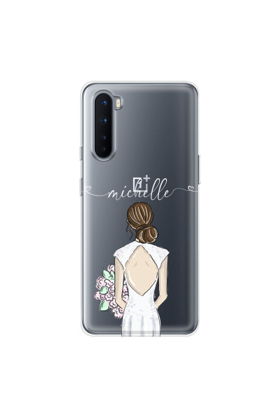 ONEPLUS - OnePlus Nord - Soft Clear Case - Bride To Be Brunette II.