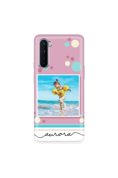 ONEPLUS - OnePlus Nord - Soft Clear Case - Cute Dots Photo Case