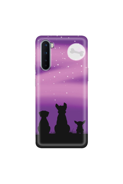 ONEPLUS - OnePlus Nord - Soft Clear Case - Dog's Desire Violet Sky