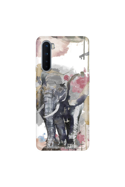 ONEPLUS - OnePlus Nord - Soft Clear Case - Elephant