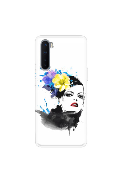 ONEPLUS - OnePlus Nord - Soft Clear Case - Floral Beauty