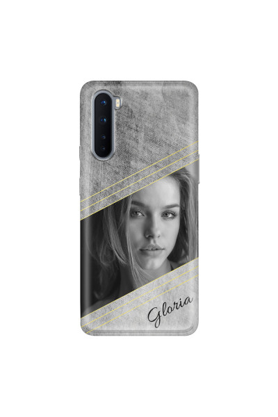 ONEPLUS - OnePlus Nord - Soft Clear Case - Geometry Love Photo