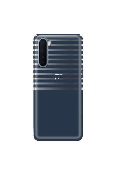 ONEPLUS - OnePlus Nord - Soft Clear Case - Life in Blue Stripes