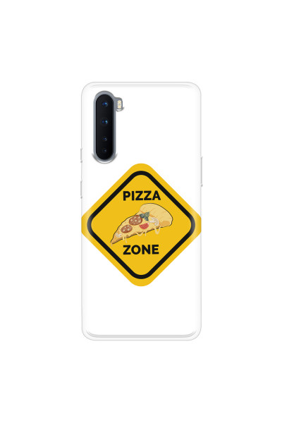 ONEPLUS - OnePlus Nord - Soft Clear Case - Pizza Zone Phone Case