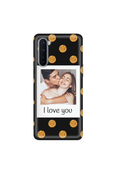ONEPLUS - OnePlus Nord - Soft Clear Case - Single Love Dots Photo