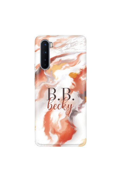 ONEPLUS - OnePlus Nord - Soft Clear Case - Streamflow Autumn Passion