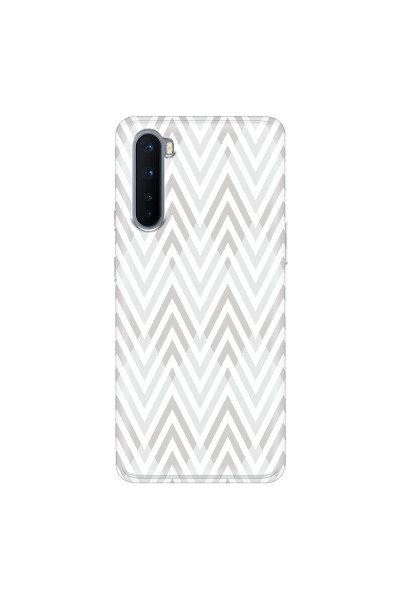 ONEPLUS - OnePlus Nord - Soft Clear Case - Zig Zag Patterns