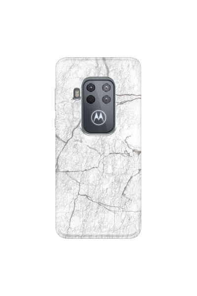 MOTOROLA by LENOVO - Moto One Zoom - Soft Clear Case - Pure Marble Collection II.