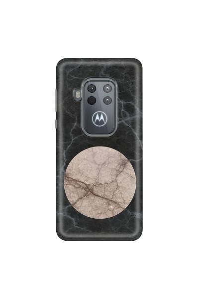 MOTOROLA by LENOVO - Moto One Zoom - Soft Clear Case - Pure Marble Collection VII.