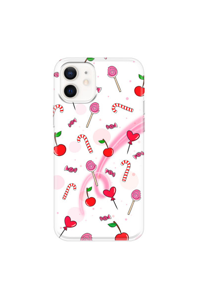APPLE - iPhone 12 - Soft Clear Case - Candy White
