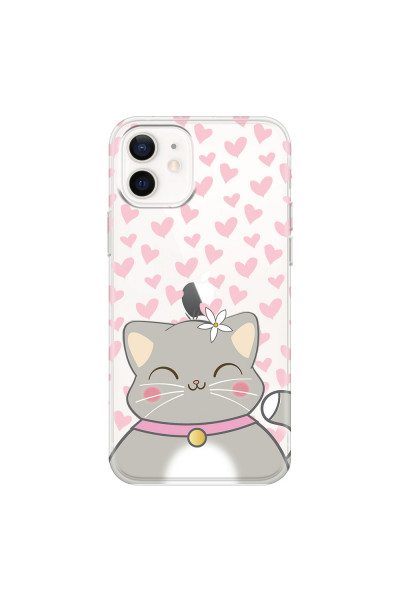 APPLE - iPhone 12 - Soft Clear Case - Kitty