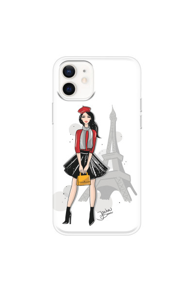 APPLE - iPhone 12 - Soft Clear Case - Paris With Love