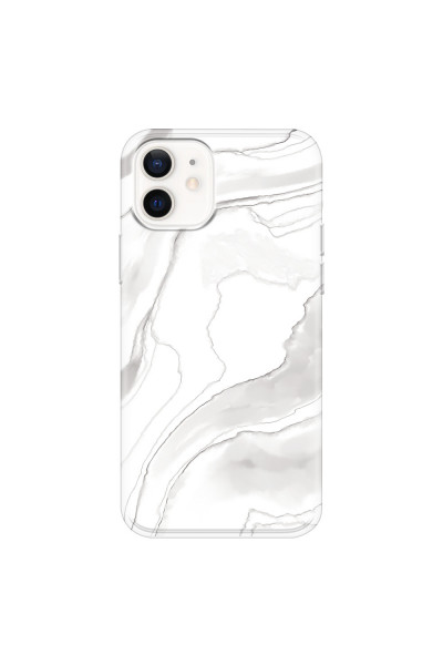 APPLE - iPhone 12 - Soft Clear Case - Pure Marble Collection III.