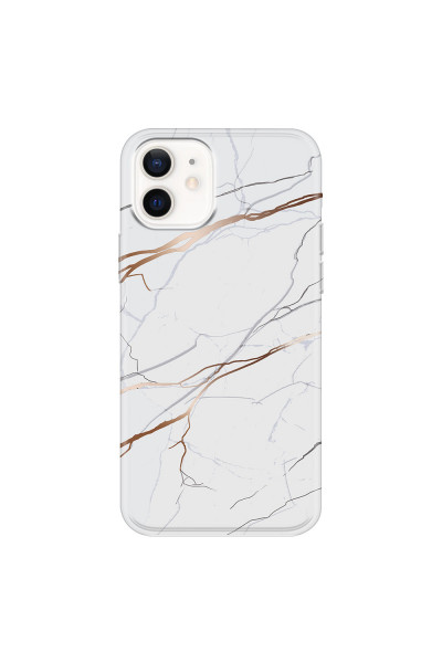 APPLE - iPhone 12 - Soft Clear Case - Pure Marble Collection IV.