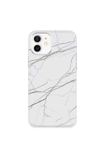 APPLE - iPhone 12 - Soft Clear Case - Pure Marble Collection V.