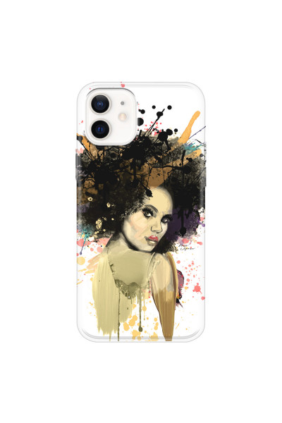 APPLE - iPhone 12 - Soft Clear Case - We love Afro