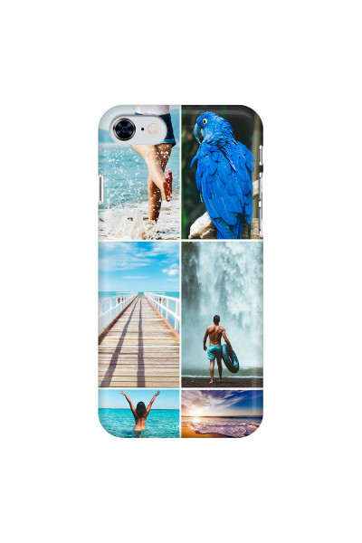 APPLE - iPhone SE 2020 - 3D Snap Case - Collage of 6