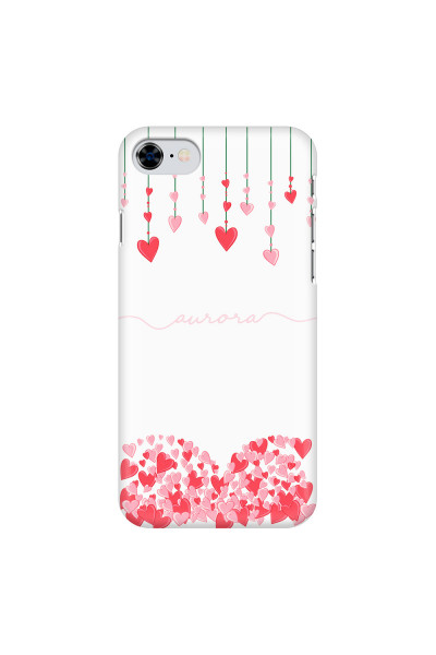 APPLE - iPhone SE 2020 - 3D Snap Case - Love Hearts Strings Pink