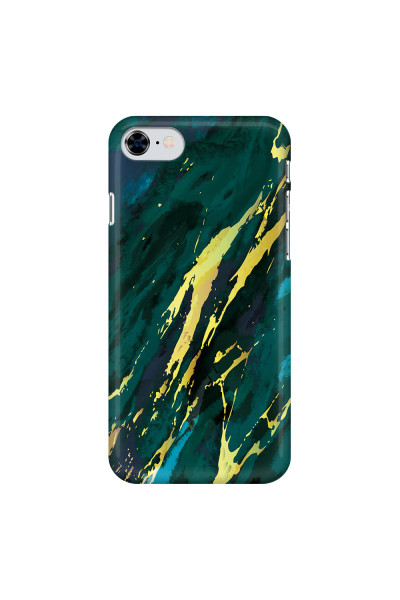 APPLE - iPhone SE 2020 - 3D Snap Case - Marble Emerald Green