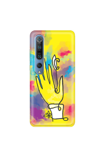 XIAOMI - Mi 10 Pro - Soft Clear Case - Abstract Hand Paint