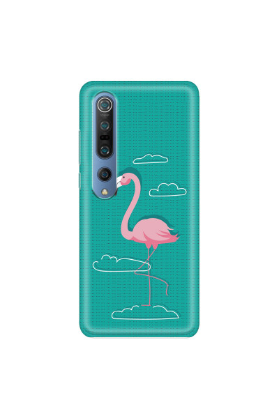 XIAOMI - Mi 10 Pro - Soft Clear Case - Cartoon Flamingo