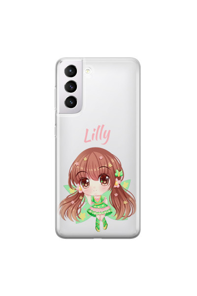 SAMSUNG - Galaxy S21 Plus - Soft Clear Case - Chibi Lilly