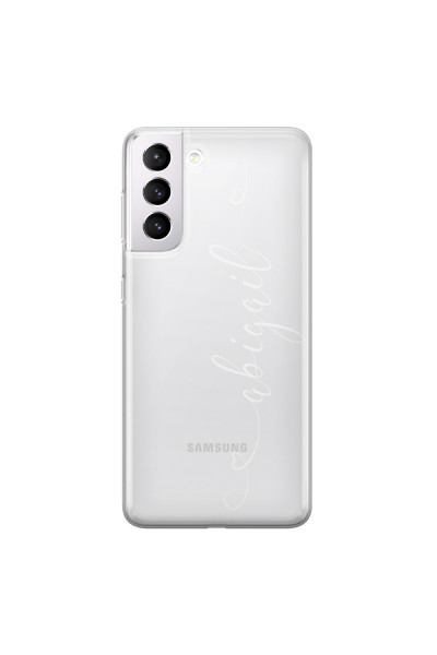 SAMSUNG - Galaxy S21 Plus - Soft Clear Case - Hearts Handwritten
