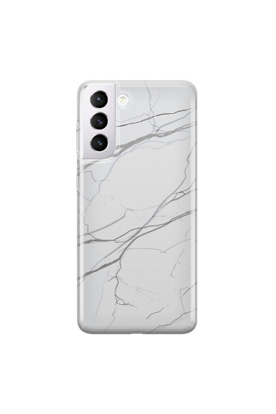 SAMSUNG - Galaxy S21 Plus - Soft Clear Case - Pure Marble Collection V.