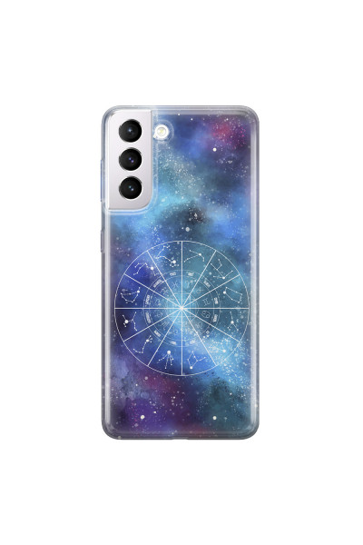 SAMSUNG - Galaxy S21 Plus - Soft Clear Case - Zodiac Constelations