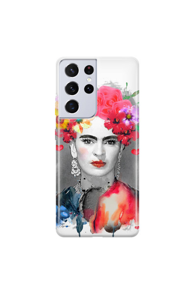 SAMSUNG - Galaxy S21 Ultra - Soft Clear Case - In Frida Style