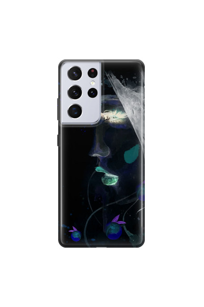 SAMSUNG - Galaxy S21 Ultra - Soft Clear Case - Mermaid