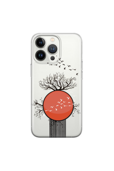 APPLE - iPhone 13 Pro Max - Soft Clear Case - Bird Flight