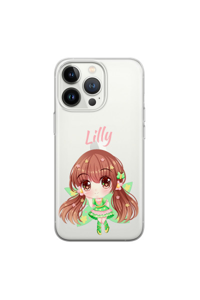 APPLE - iPhone 13 Pro Max - Soft Clear Case - Chibi Lilly