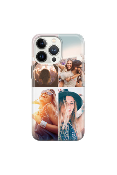 APPLE - iPhone 13 Pro Max - Soft Clear Case - Collage of 4