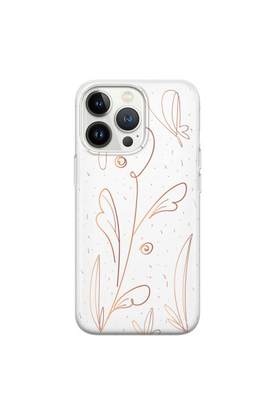 APPLE - iPhone 13 Pro Max - Soft Clear Case - Flowers In Style