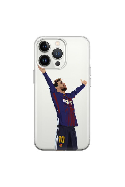 APPLE - iPhone 13 Pro Max - Soft Clear Case - For Barcelona Fans