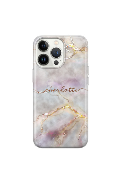 APPLE - iPhone 13 Pro Max - Soft Clear Case - Marble Rootage