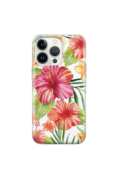 APPLE - iPhone 13 Pro Max - Soft Clear Case - Tropical Vibes
