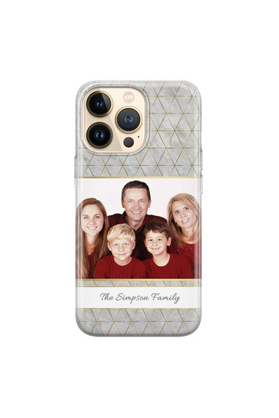 APPLE - iPhone 13 Pro - Soft Clear Case - Happy Family