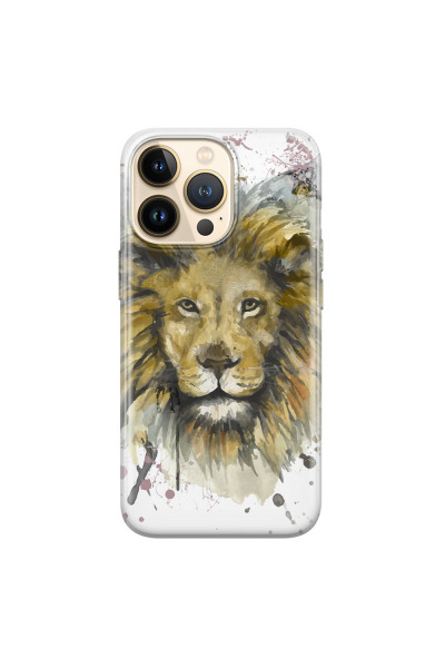 APPLE - iPhone 13 Pro - Soft Clear Case - Lion
