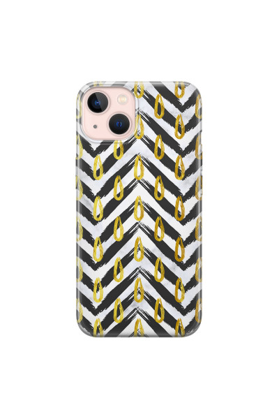 APPLE - iPhone 13 Mini - Soft Clear Case - Exotic Waves