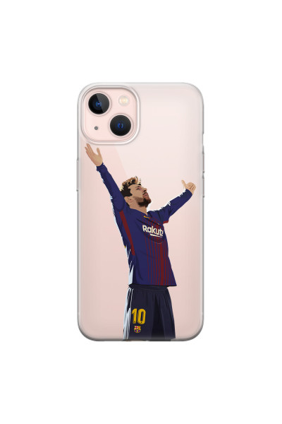 APPLE - iPhone 13 Mini - Soft Clear Case - For Barcelona Fans
