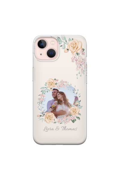 APPLE - iPhone 13 Mini - Soft Clear Case - Frame Of Roses