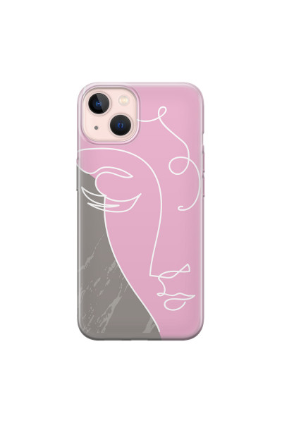 APPLE - iPhone 13 Mini - Soft Clear Case - Miss Pink