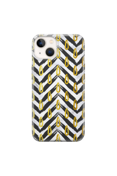 APPLE - iPhone 13 - Soft Clear Case - Exotic Waves
