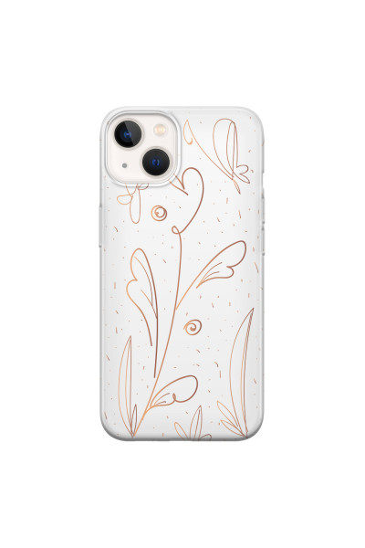 APPLE - iPhone 13 - Soft Clear Case - Flowers In Style